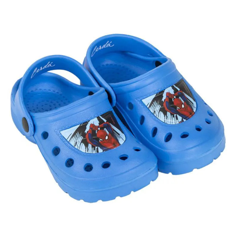 Marvel Spiderman - Kinder Sandalen Clogs Badeschuhe - WS-Trend.de Avengers Latschen Jungen