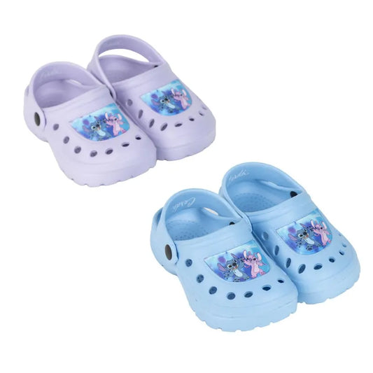Disney Stitch and Angel Mädchen Kinder Clogs Badeschuhe Latschen WS Trend.de