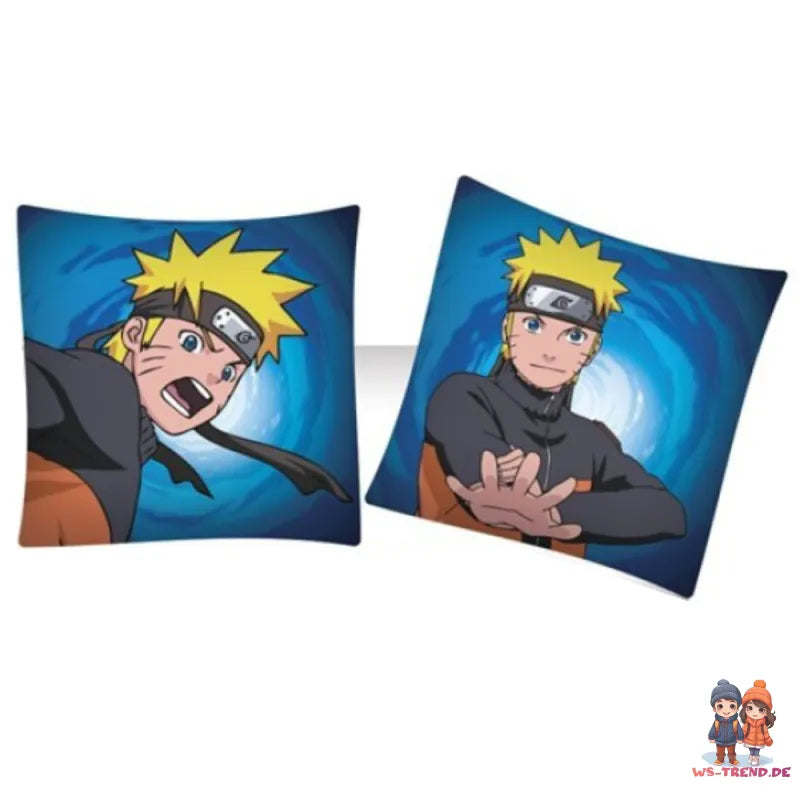 Anime Naruto Shippuden Flanell Kinder Bettwäsche Set 135-140x200 65x65 Baumwolle - WS-Trend.de
