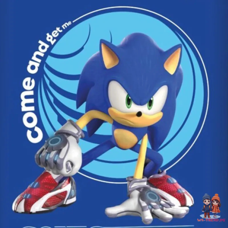 Sonic Prime Kinder Mikrofaser Bettwäsche 2tlg Set 135/140x200 63x63 cm - WS-Trend.de