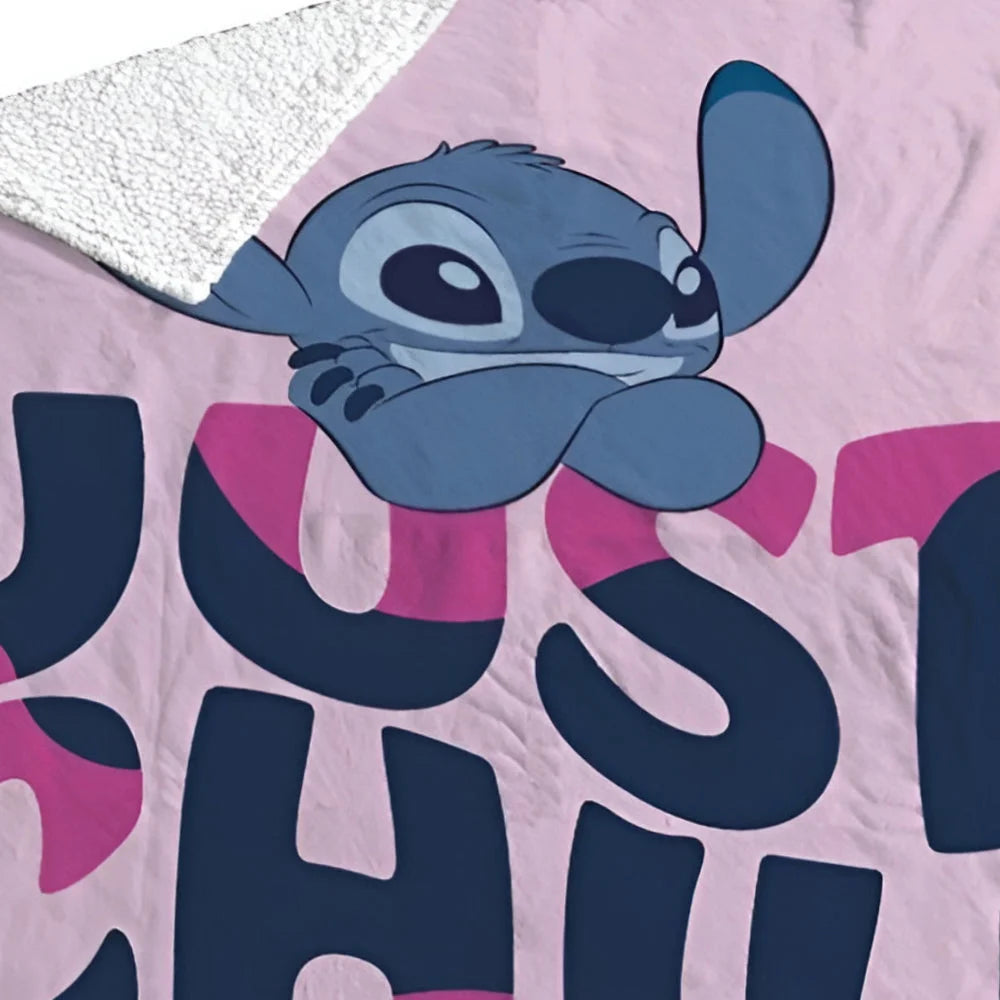 Disney Lilo und Stitch Coral Decke warme Kuscheldecke 130x170 cm - WS-Trend.de