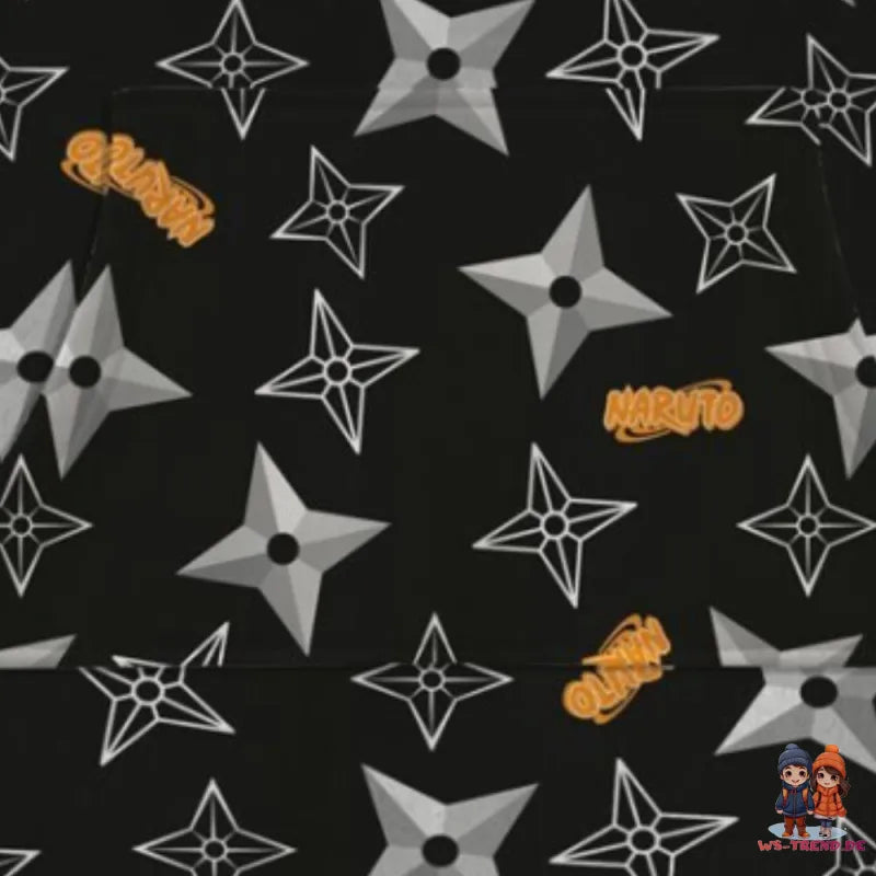 Anime Naruto Shippuden Herren Kuschelponcho Kuscheldecke mit Ärmeln Kapuze - WS-Trend.de