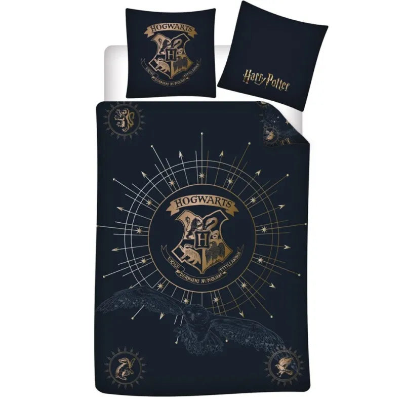 Harry Potter Hogwarts Kinder Bettwäsche 2tlg. Set 135 140x200 65x65 cm WS Trend.de