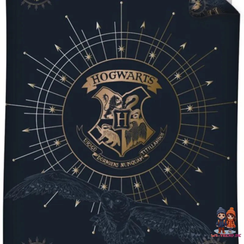Harry Potter Hogwarts Kinder Bettwäsche 2tlg. Set 135 140x200 65x65 cm WS Trend.de