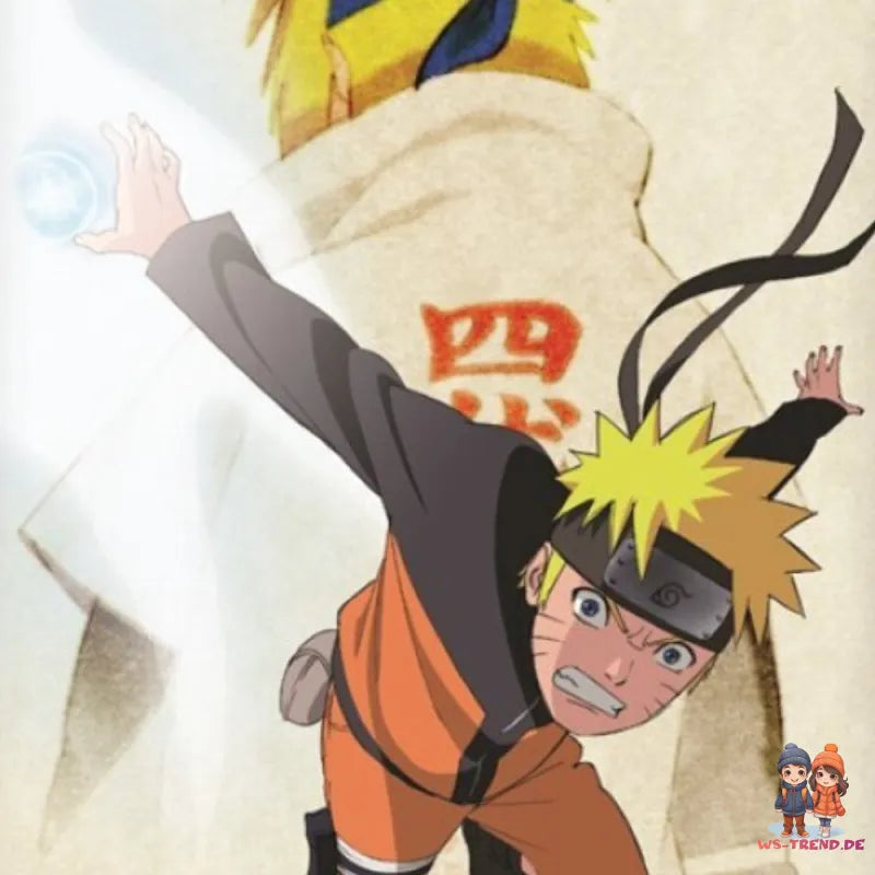 Anime Naruto Shippuden Kinder Bettwäsche 2tlg. Set 135x200 80x80 cm - WS-Trend.de Baumwolle