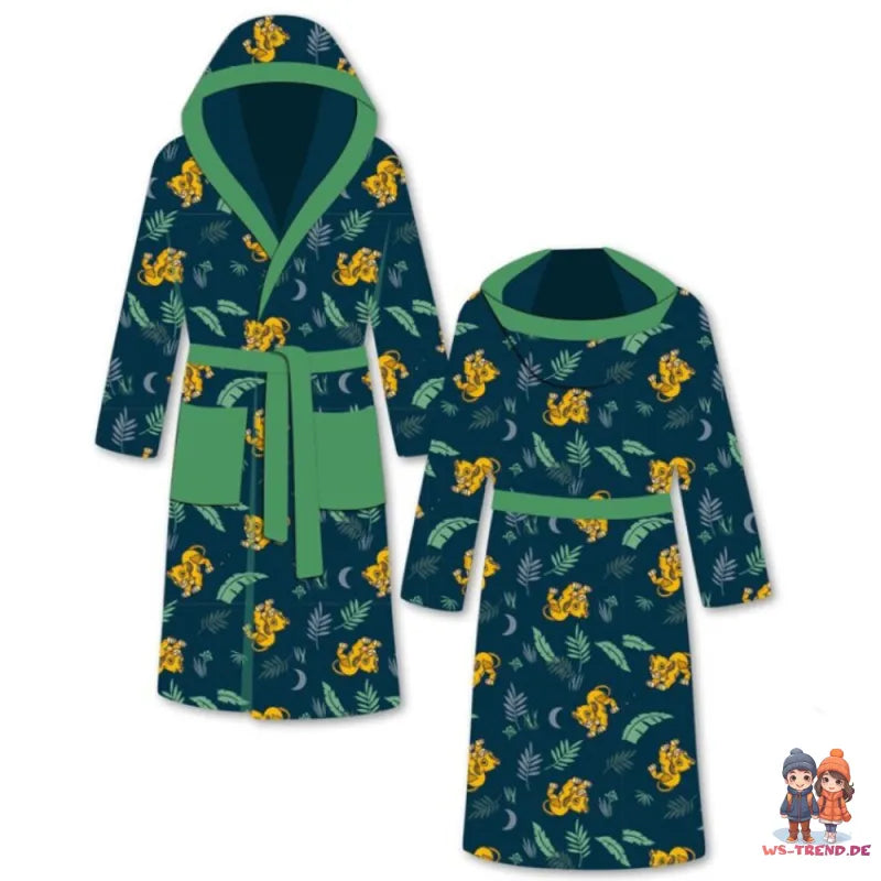 Disney König der Löwen 3 tlg Kinder Bademantel Handtuch Handschuh - WS-Trend.de Gr. 98 -128