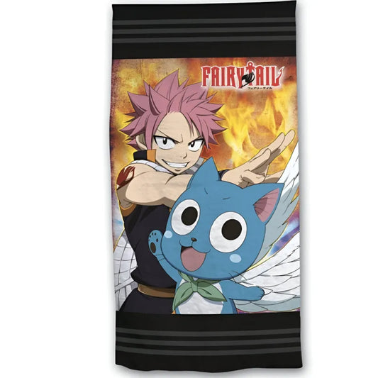 Anime Fairy Tail Mikrofaser Strandtuch Badetuch XL 70x140 - WS-Trend.de