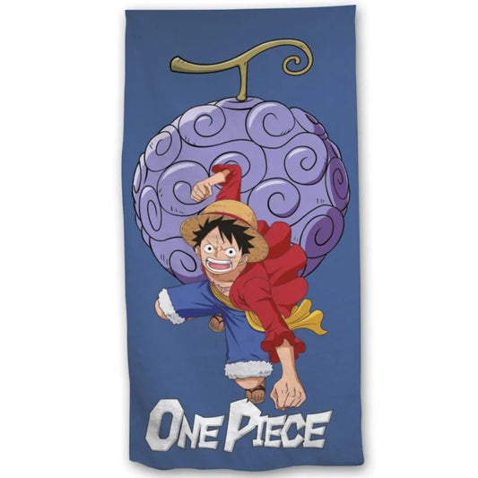 One Piece Monkey D Ruffy Mikrofaser Strandtuch Handtuch Badetuch 70x140 cm - WS-Trend.de