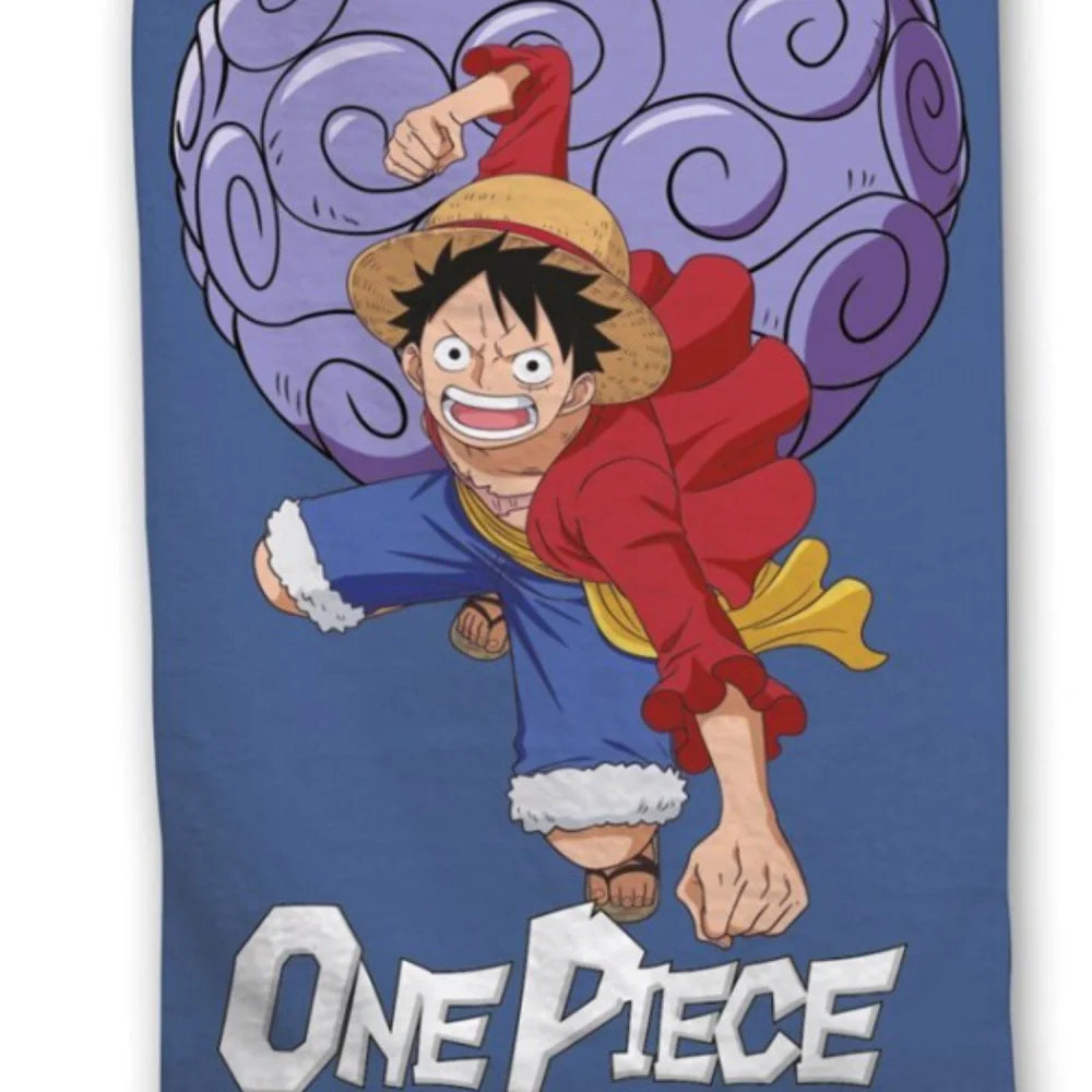 One Piece Monkey D Ruffy Mikrofaser Strandtuch Handtuch Badetuch 70x140 cm - WS-Trend.de