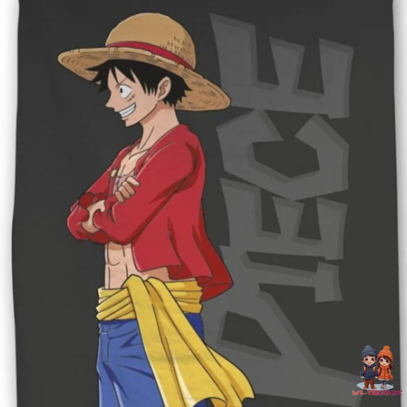 One Piece Monkey D Ruffy Mikrofaser Strandtuch Handtuch Badetuch 70x140 cm WS Trend.de