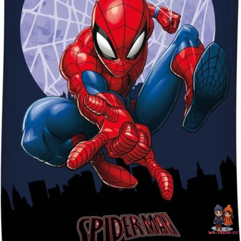 Marvel Spiderman Kinder Bettwäsche 2tlg. Set 135-140x200 65x65 cm - WS-Trend.de