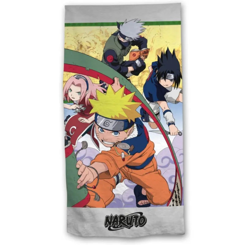 Anime Naruto Shippuden Mikrofaser Strandtuch Handtuch Badetuch XXL 90x170 cm - WS-Trend.de