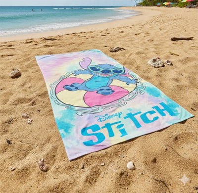 Disney Lilo und Stitch Mikrofaser Strandtuch Badetuch XL 70x140 - Ansicht 2