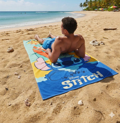 Disney Lilo und Stitch Mikrofaser Strandtuch Badetuch XL 70x140 - Ansicht 2