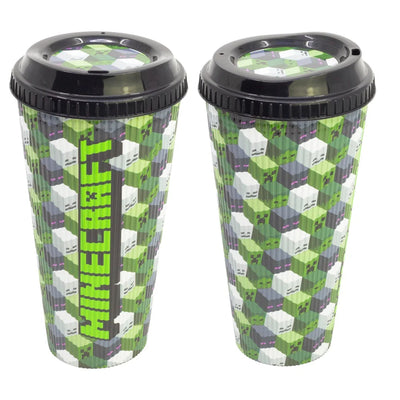 Minecraft Creeper Gamer XL Kaffeebecher Becher To-Go 790 ml - WS-Trend.de