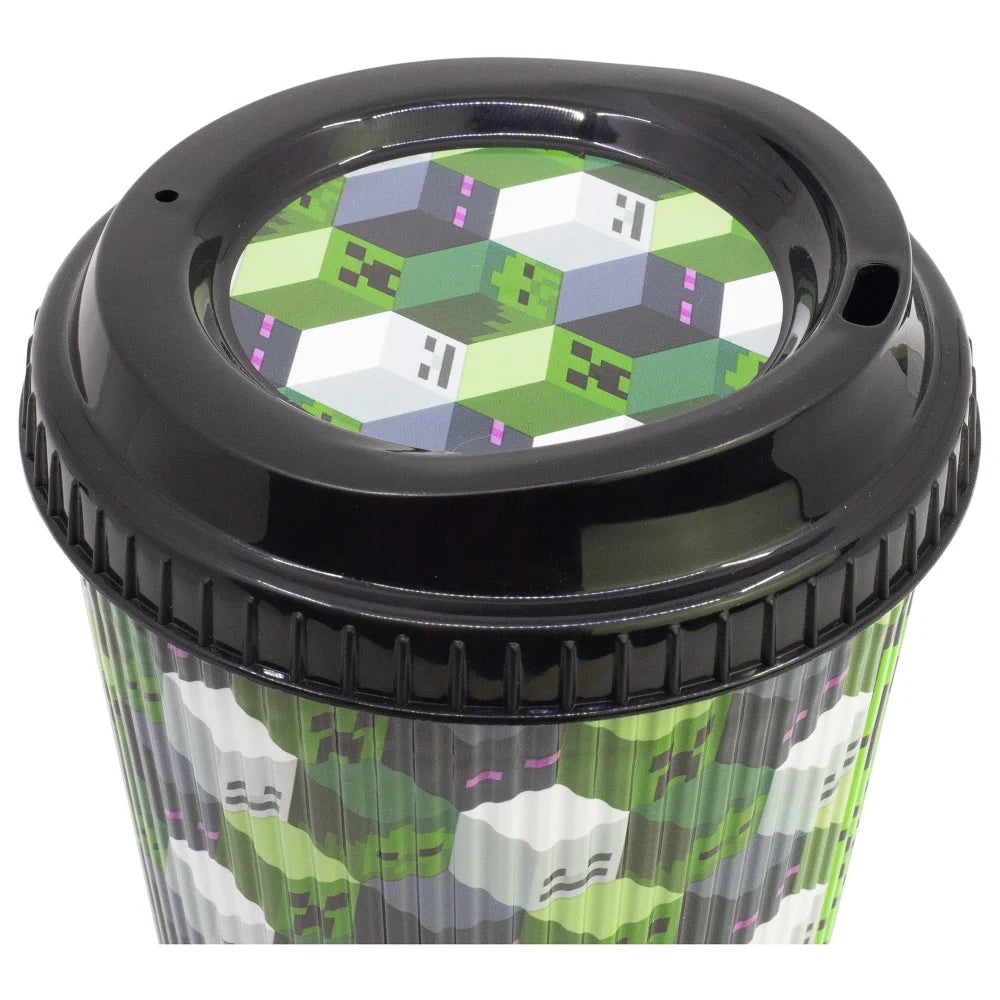Minecraft Creeper Gamer XL Kaffeebecher Becher To-Go 790 ml - WS-Trend.de