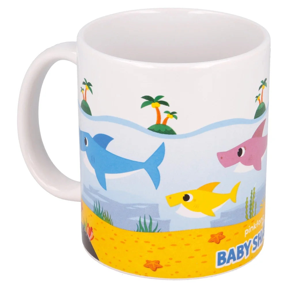 Baby Shark Haie Teetasse Tasse Kaffeetasse Geschenkidee 325 ml - WS-Trend.de