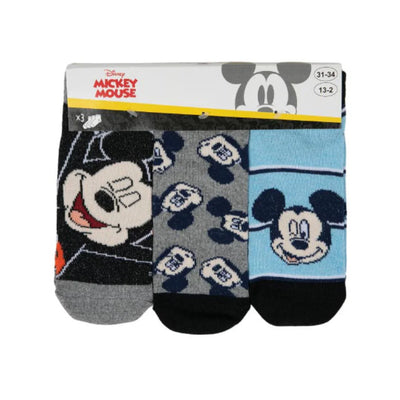 Disney Mickey Maus 6-er Pack Kinder Jungen kurze Socken Sneaker - Ansicht 2
