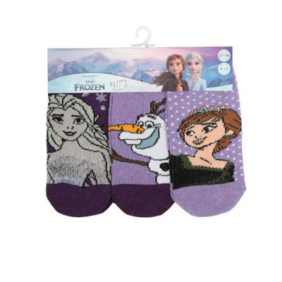 Disney Die Eiskönigin 6-er Pack Kinder Mädchen kurze Socken - Ansicht 2