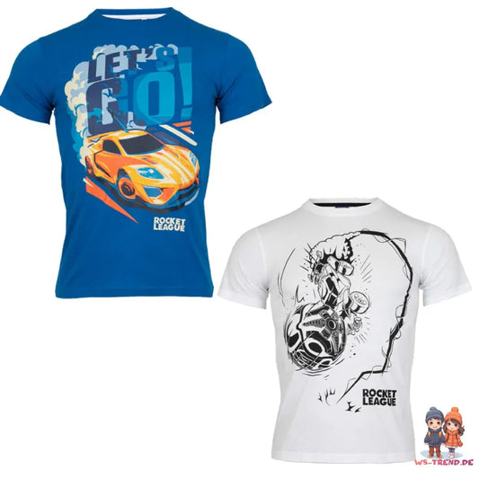 Rocket League Cars Jungen kurzarm T-Shirt Shirt - WS-Trend.de Gr. 152 bis 176 Baumwolle