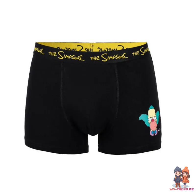 Die Simpsons Homer Krusty Herren Boxershorts Unterhose 3er Pack - WS-Trend.de Gr. M bis XXL