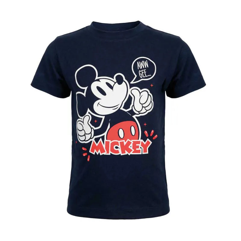 Disney Mickey Maus Kinder Jungen kurzarm T Shirt WS Trend.de 92 128 Baumwolle