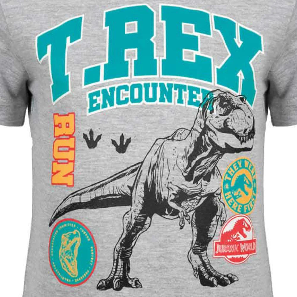 Jurassic World T-Rex Kinder Jungen kurzarm T-Shirt Shirt - WS-Trend.de 92-128