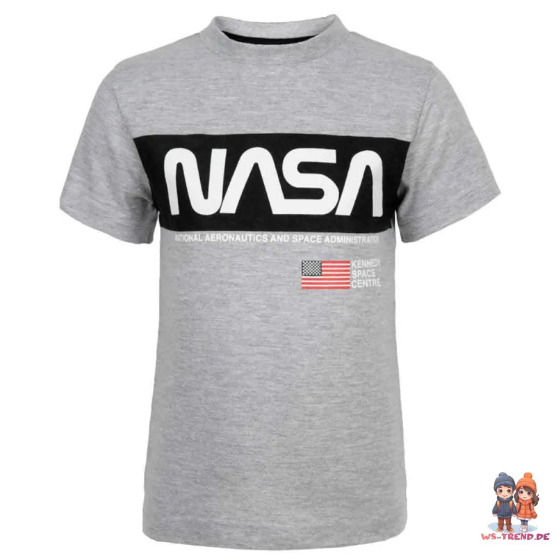 NASA Space Center Kinder Jungen 2er Set kurzarm T-Shirt - WS-Trend.de Gr. 92-128