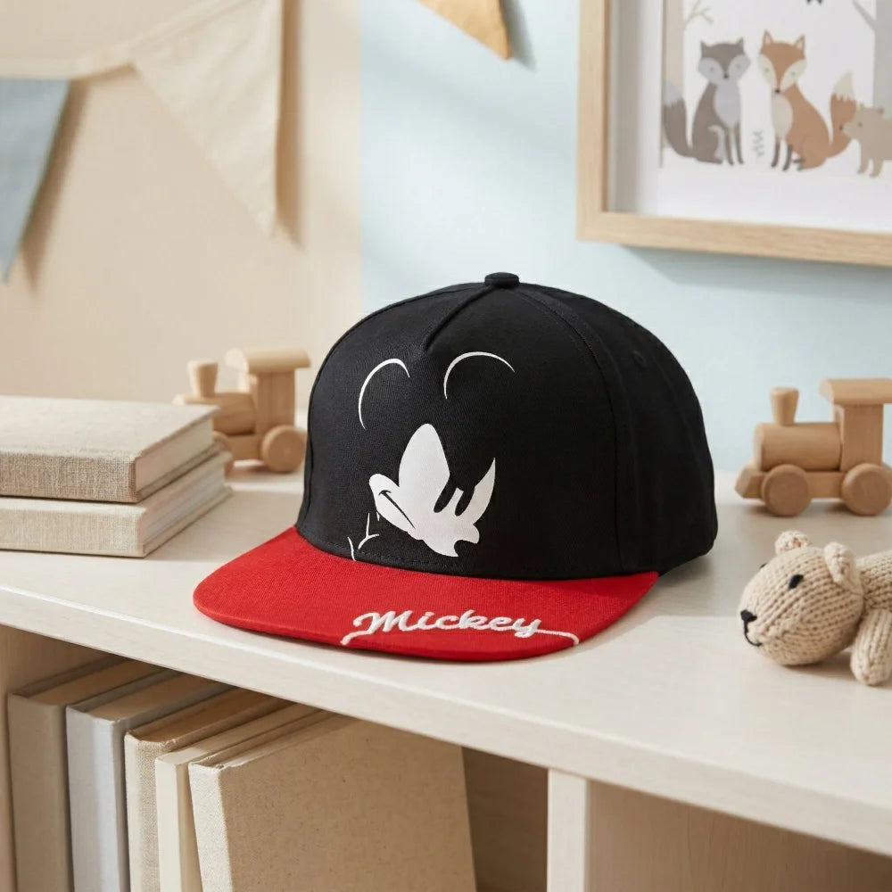 Mickey Maus Angry Snapback Cap Basecap - WS-Trend.de Snap Back Baseball Kappe Mütze Hut Jungen Baumwolle