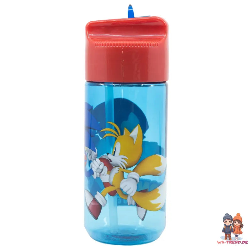 Sonic The Hedgedog Wasserflasche Trinkflasche Flasche 410 ml - WS-Trend.de