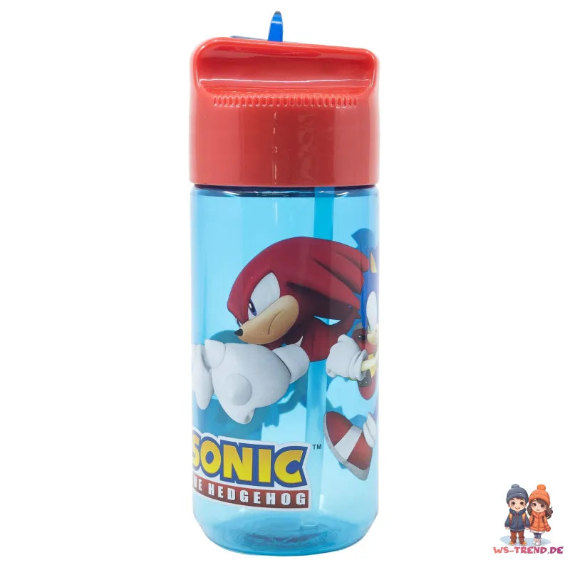 Sonic The Hedgedog Wasserflasche Trinkflasche Flasche 410 ml - WS-Trend.de