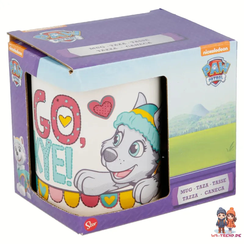 Paw Patrol Skye Everest Teetasse Tasse Kaffeetasse Geschenkidee 325 ml - WS-Trend.de