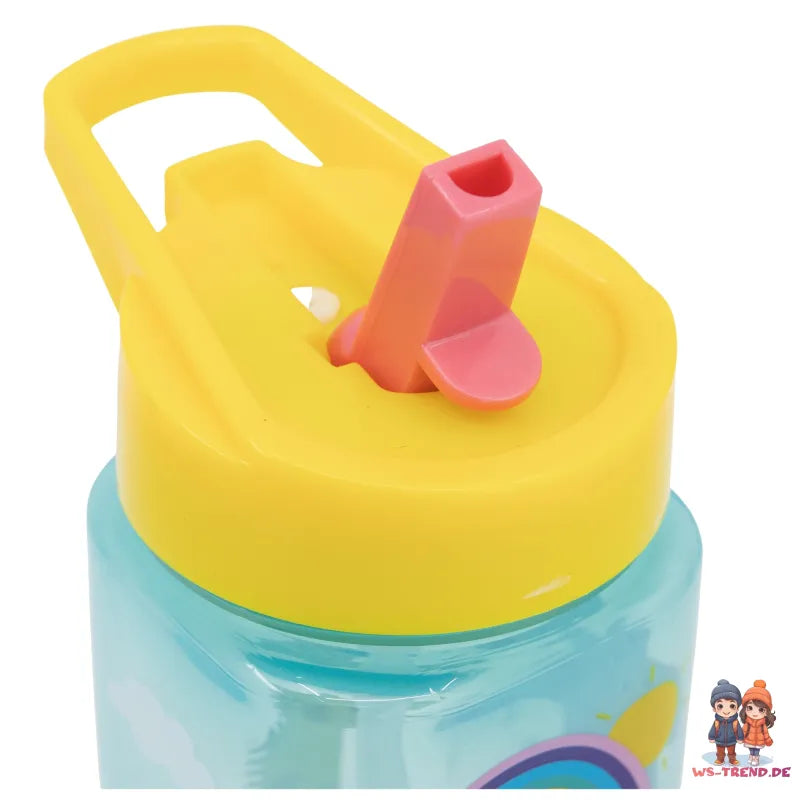 Peppa Pig Wutz Sportflasche Wasserflasche Trinkflasche Flasche Halm 510 ml - WS-Trend.de