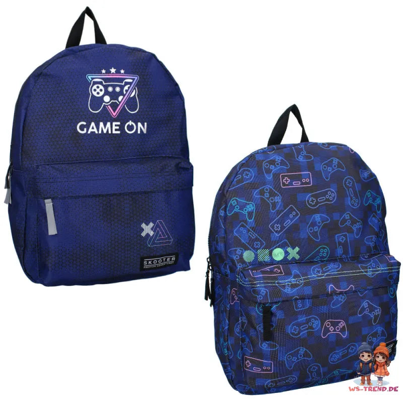 Gamer Zocker Jungen Rucksack Schultasche Backpack 39 x 29 x12 cm - WS-Trend.de