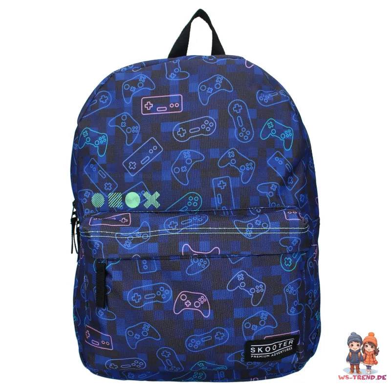 Gamer Zocker Jungen Rucksack Schultasche Backpack 39 x 29 x12 cm - WS-Trend.de