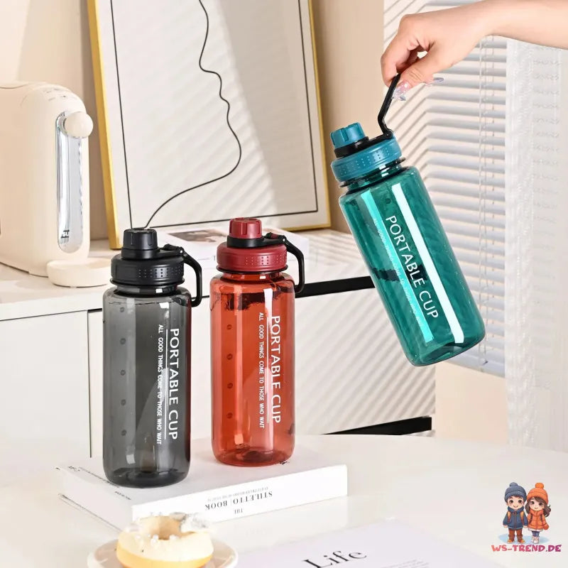 Sportflasche Wasserflasche Trinkflasche Flasche 600 ml - WS-Trend.de