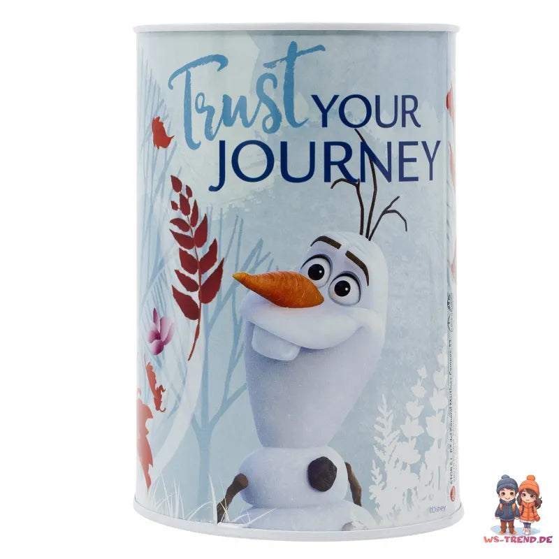 Disney Die Eiskönigin Elsa Anna Kinder XL Spardose aus Weißblech 1000 ml - WS-Trend.de