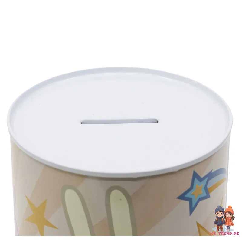 Peppa Pig Wutz Lucie Locke Kinder XL Spardose Sparschwein aus Weißblech - WS-Trend.de