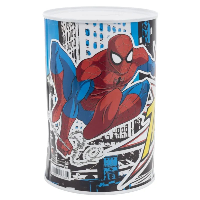 Marvel Spiderman Kinder Jungen XL Spardose Sparschwein aus Weißblech - WS-Trend.de