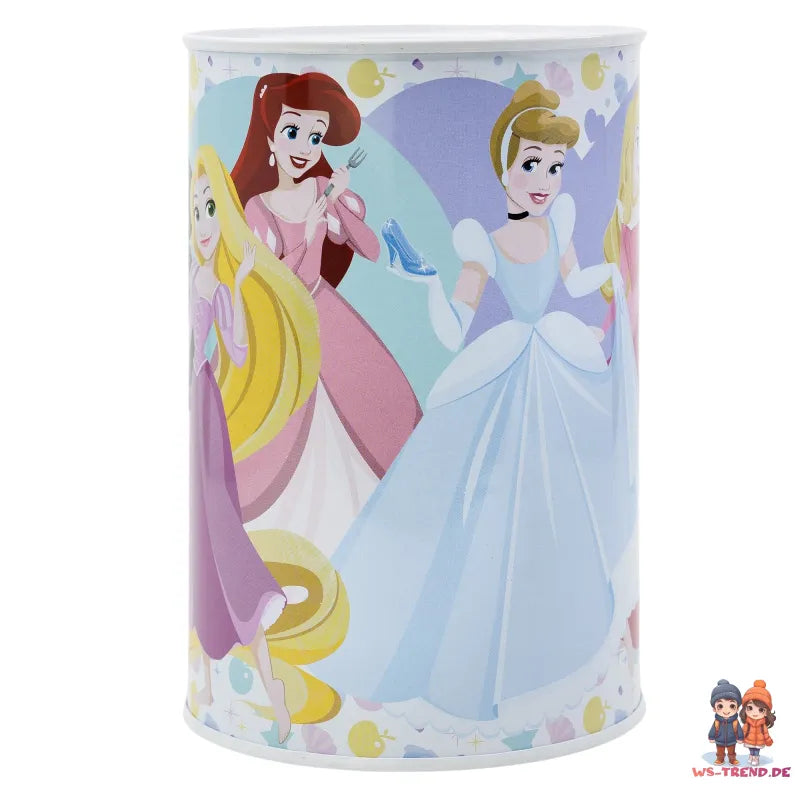 Disney Prinzessinnen Princess Kinder XL Spardose aus Weißblech 1000 ml - WS-Trend.de