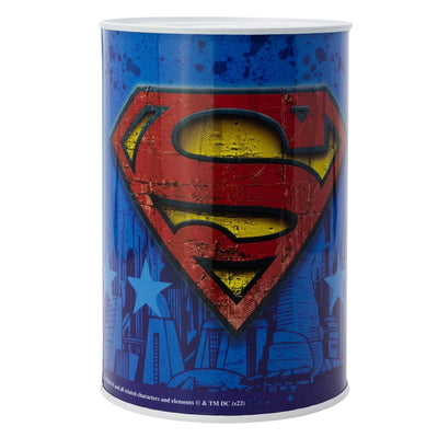 DC Comics Superman Kinder XL Spardose aus Weißblech 1000 ml - Ansicht 2