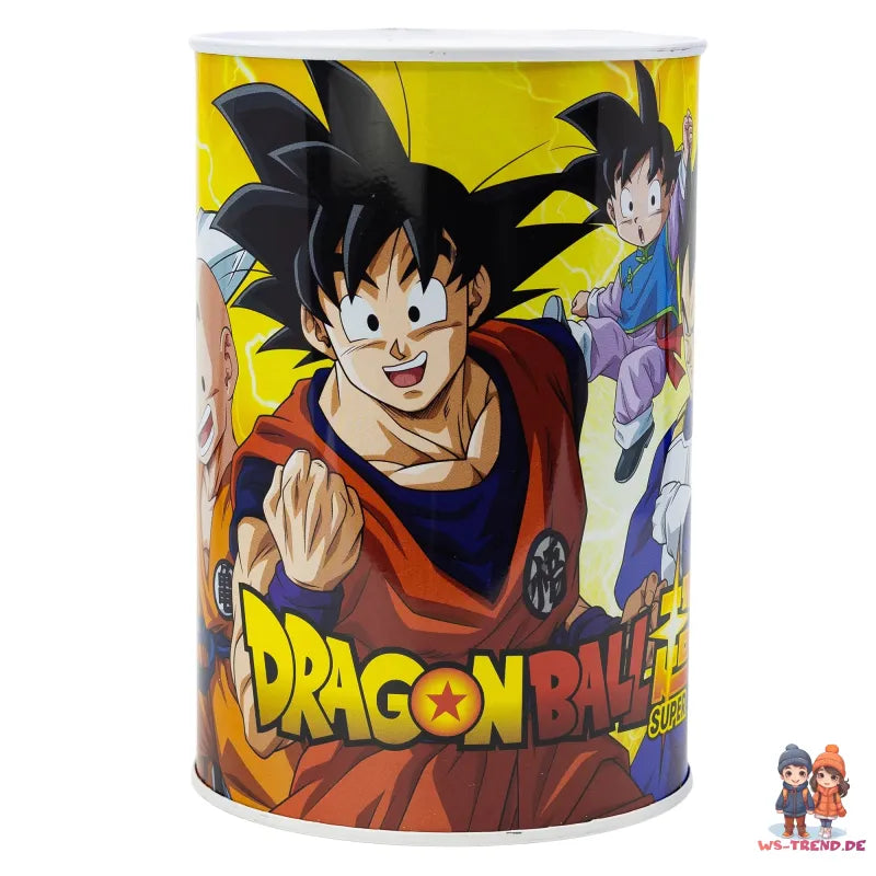 Dragon Ball Super Anime XL Spardose Sparschwein aus Weißblech 1000 ml - WS-Trend.de