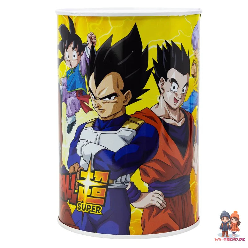 Dragon Ball Super Anime XL Spardose Sparschwein aus Weißblech 1000 ml - WS-Trend.de