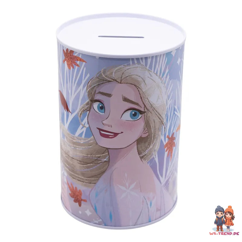 Disney Die Eiskönigin Elsa Anna Kinder XL Spardose aus Weißblech 1000 ml - WS-Trend.de