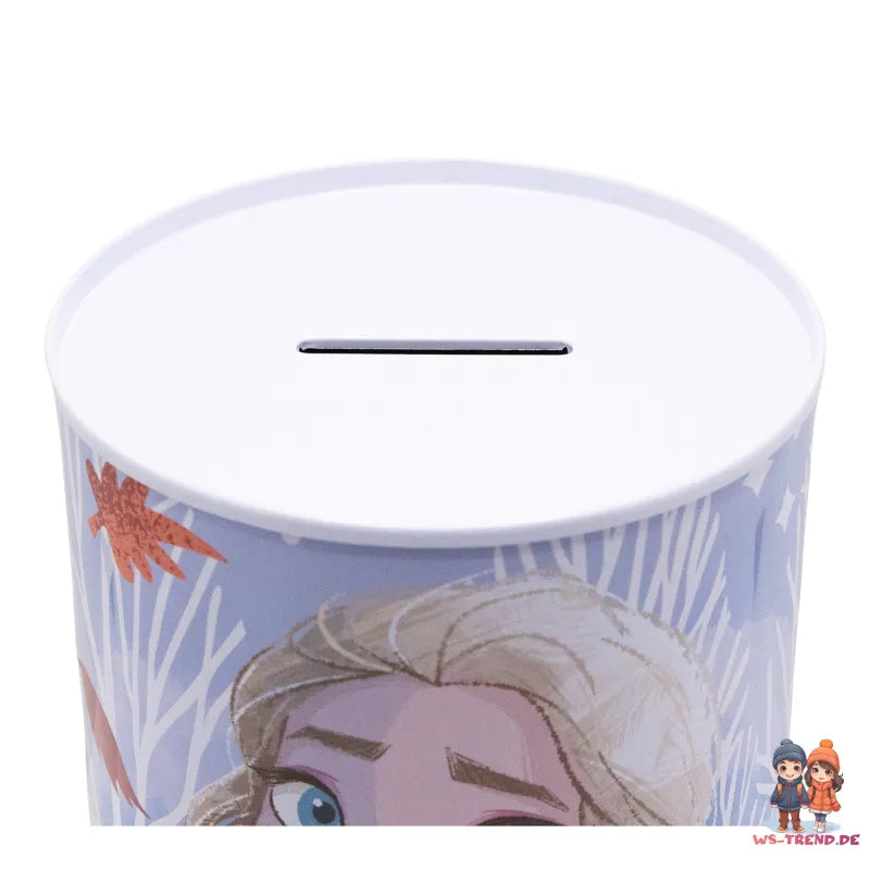 Disney Die Eiskönigin Elsa Anna Kinder XL Spardose aus Weißblech 1000 ml - WS-Trend.de