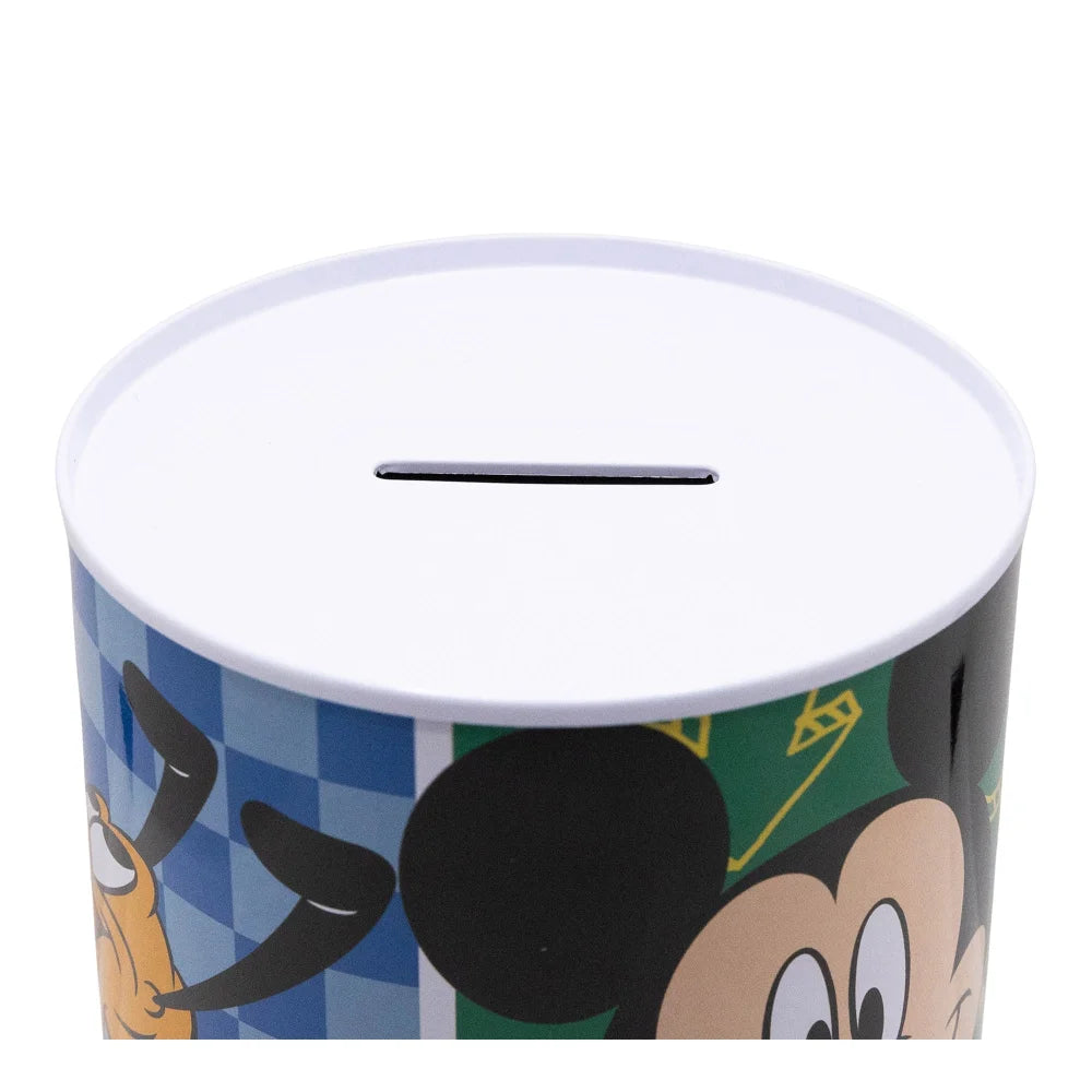 Disney Mickey Maus Goofy Pluto Kinder XL Spardose aus Weißblech 1000 ml - WS-Trend.de