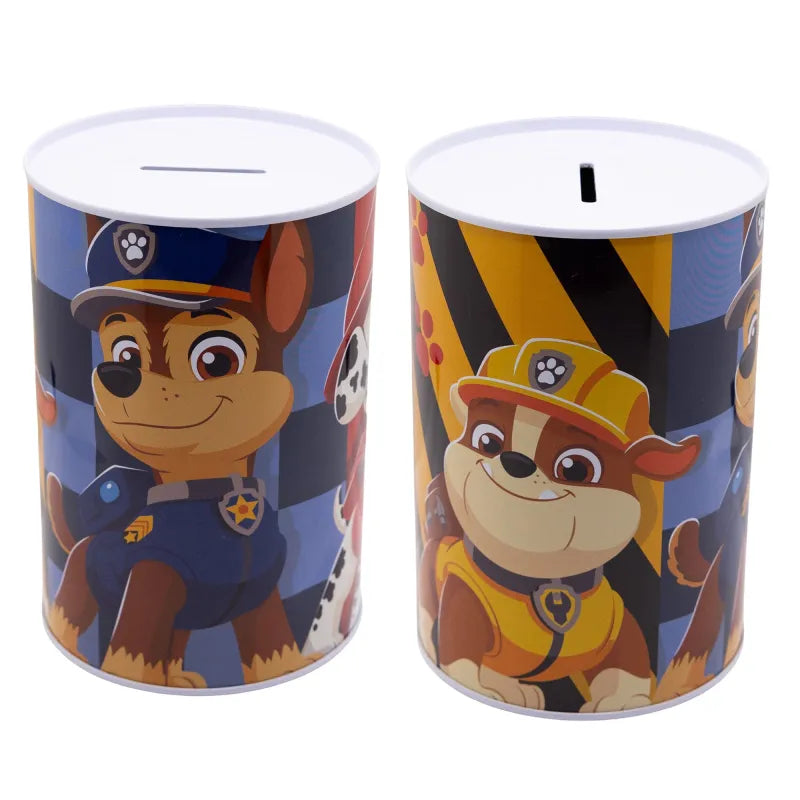 Paw Patrol Chase Marshall Rubble Kinder XL Spardose aus Weißblech 1000 ml - WS-Trend.de