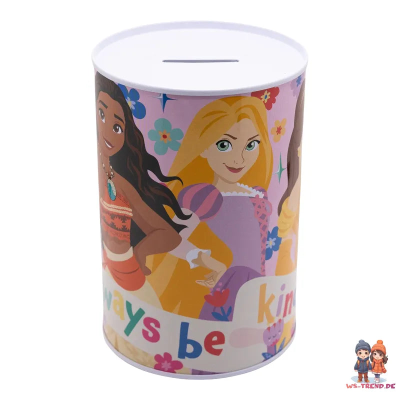 Disney Prinzessinnen Princess Kinder XL Spardose aus Weißblech 1000 ml - WS-Trend.de
