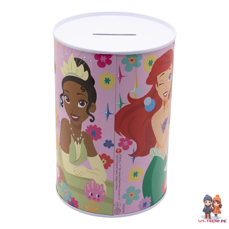 Disney Prinzessinnen Princess Kinder XL Spardose aus Weißblech 1000 ml - WS-Trend.de