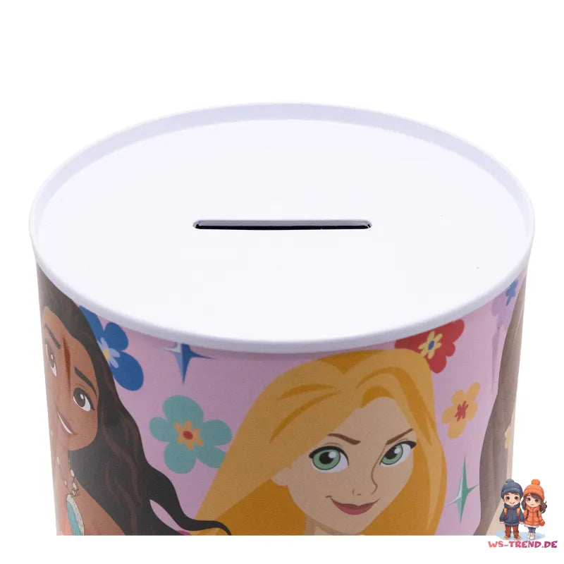 Disney Prinzessinnen Princess Kinder XL Spardose aus Weißblech 1000 ml - WS-Trend.de